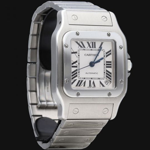 Montre Cartier Montre Santos Galbée Xl 58 Facettes MT43946