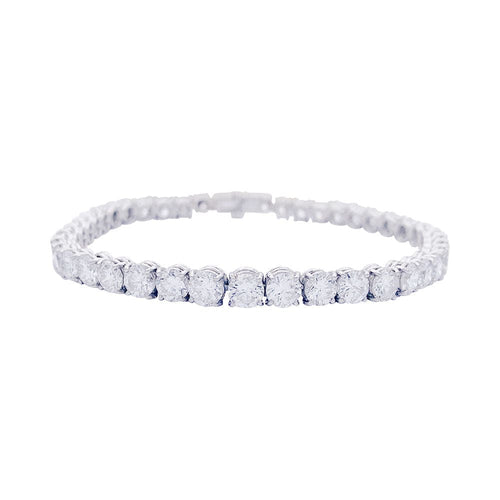 Bracelet Bracelet or blanc et diamants. 58 Facettes 32593