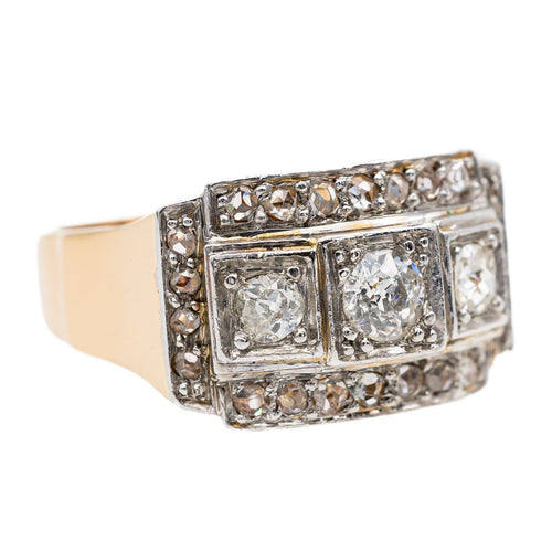 Bague 57 Bague Or jaune Diamant 58 Facettes 2909852CN