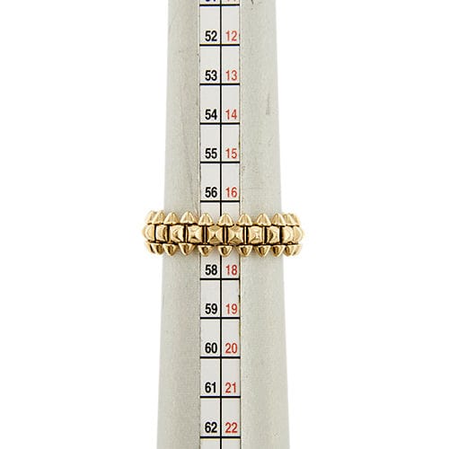 Bague CARTIER - Alliance Clash en or jaune 58 Facettes 39941