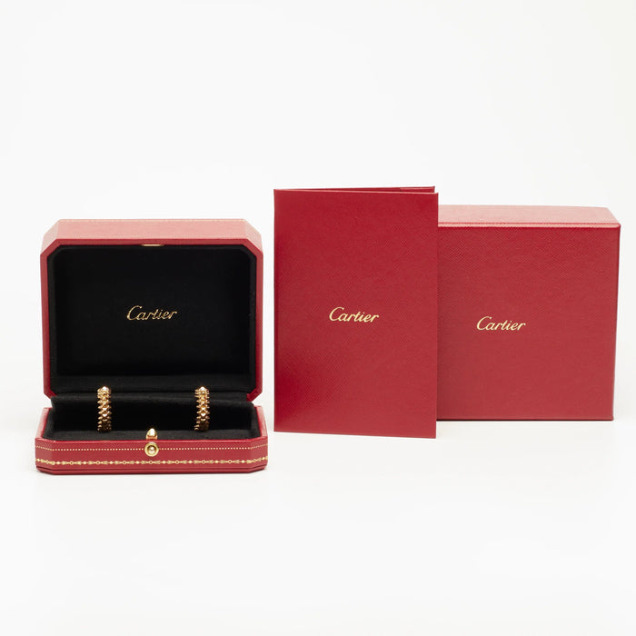 Boucles d'oreilles Boucles d’oreilles Cartier Clash en or rose 58 Facettes crt-rg-erg-clsh-sm