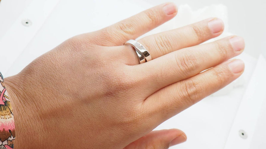 Bague 52 Bague Cartier Paris Nouvelle Vague en or blanc 58 Facettes 29659