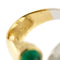 Bague 56 Bague ouverte émeraude diamants 58 Facettes 28269
