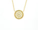 Collier Collana in oro giallo con diamanti Ct 0,57 58 Facettes