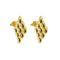 Boucles d'oreilles Boucles d'oreilles en maille Panthère en or jaune 58 Facettes 38668