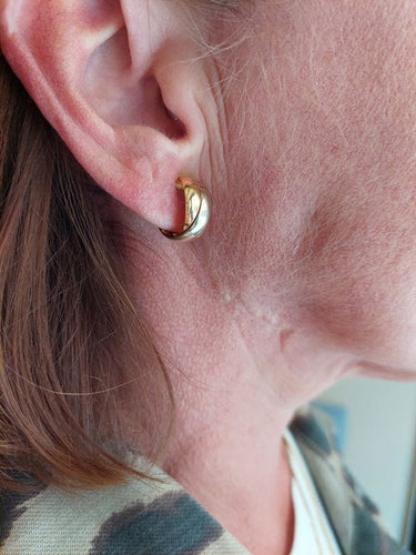 BOUCLES D'OREILLES CLIPS 3 ORS 58 Facettes 095451