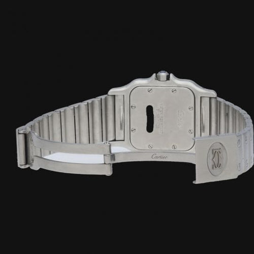 Montre Cartier Montre Santos De Cartier Galbee 58 Facettes MT41461