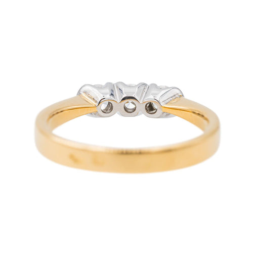 Bague 53 Bague Trilogie Or jaune Diamant 58 Facettes 3002093CN