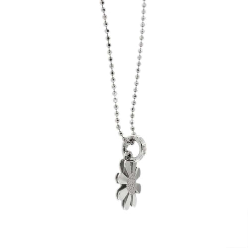 Collier Collier pendentif marguerite 58 Facettes 27669