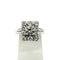 Bague 54 Bague or blanc et diamants 58 Facettes Z1351017