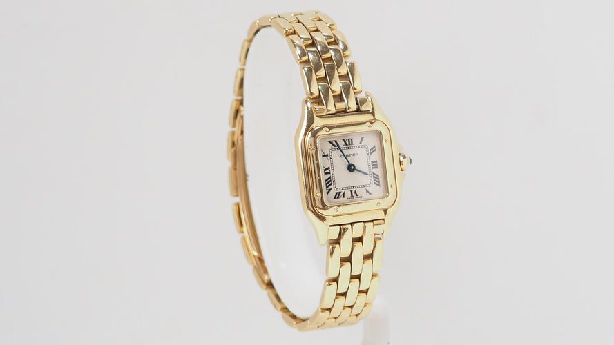 Montre Montre Cartier Panthère en or jaune 58 Facettes 32981