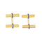 Boutons de manchette Van Cleef & Arpels - Boutons de manchette Or jaune Saphir 58 Facettes