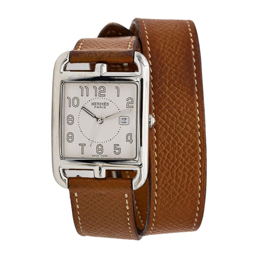 Montre Hermès Montre Cape Cod Acier 58 Facettes 2999636CN