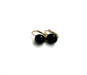 Boucles d'oreilles Boucles d'oreilles pendantes en or jaune avec corail noir 58 Facettes