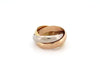 Bague 62 bague CARTIER trinity gm 3 ors 1997 en or 58 Facettes 263304