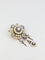 Broche Broche ancienne guirlande or argent perles fines diamants taille ancienne 58 Facettes 340B