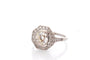 Bague 53 Bague diamant de 1,16cts K/VS2 en or et platine 58 Facettes 27498-27838