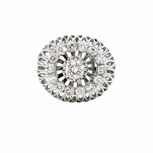 Bague 50 Bague Bombe en Diamant Vintage 58 Facettes