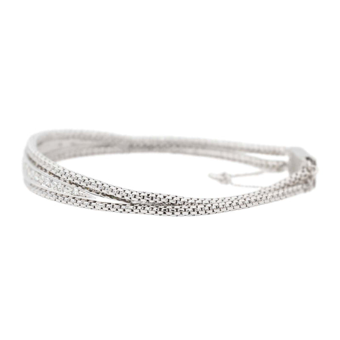 Bracelet Bracelet Or blanc Diamant 58 Facettes 3281525CN