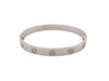 Bracelet bracelet CARTIER love or blanc gris 18k t16 + certificat 58 Facettes 258752