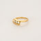 Bague 56.5 Bague d'union en or jaune et diamants 58 Facettes LP1348/11