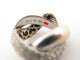Bague 47 bague POIRAY tresse gm 451110 t47 en or blanc 18k & 51 diamants 1ct 58 Facettes 268752