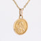Pendentif Médaille angelot or rose 58 Facettes CVP116