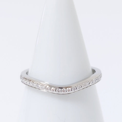 Bague 50 Cartier - Bague Ballerine en platine et diamants incurvés 58 Facettes 1