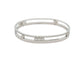 Bracelet bracelet MESSIKA  move romane 6514 or blanc diamant jonc 15 cm 58 Facettes 268783