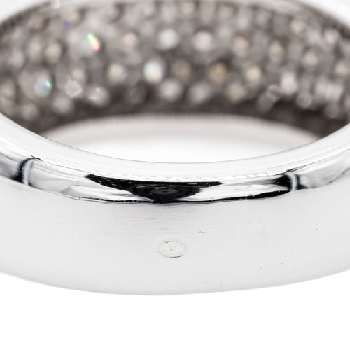 Bague 55 Bague Or blanc Diamant 58 Facettes 2999383CN