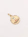 Pendentif AUGIS - Médaille amour ronde or jaune 58 Facettes J499