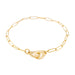 Bracelet Dinh Van Bracelet Menottes Or jaune 58 Facettes 3676197CN