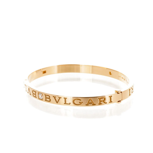 Bracelet BULGARI - Bracelet B.Zero 1 Or Rose et Diamants 58 Facettes 2.19351
