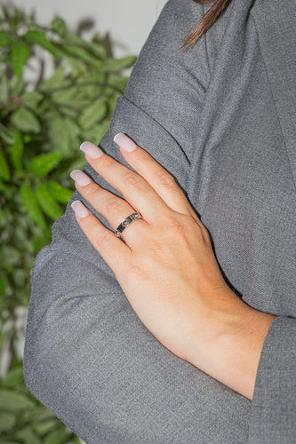 Bague 50 Louis Vuitton Bague Clous Or blanc 58 Facettes 3126993CN