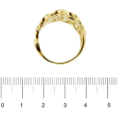 Bague Bague en or jaune 58 Facettes 33892