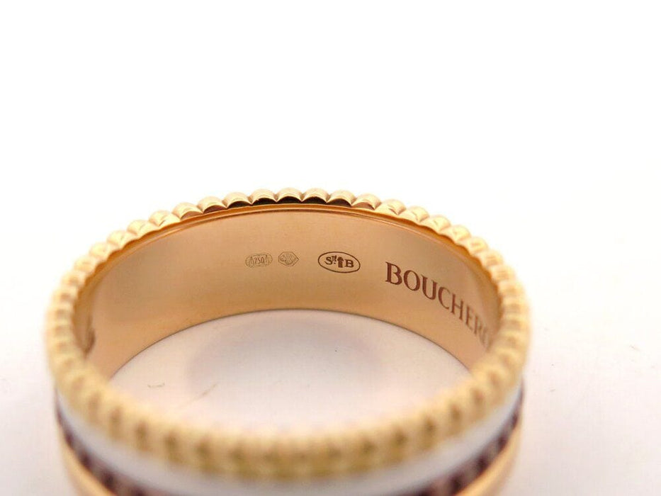 Bague 56 bague BOUCHERON quatre small en or + pochon 58 Facettes 263136