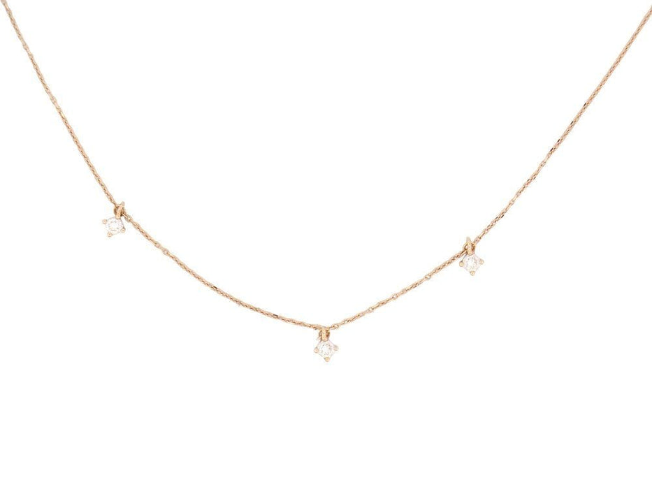 Collier collier VANRYCKE stardust 3 diamants or 58 Facettes 263847