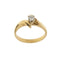 Bague Bague solitaire contrariée avec diamant 0,30 ct 58 Facettes 31425