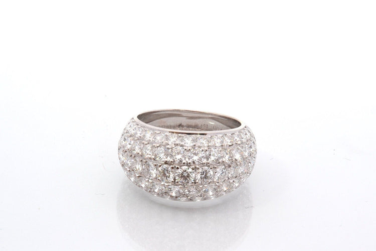 Bague 55 Bague Koenig diamants en or 18k 58 Facettes 27146