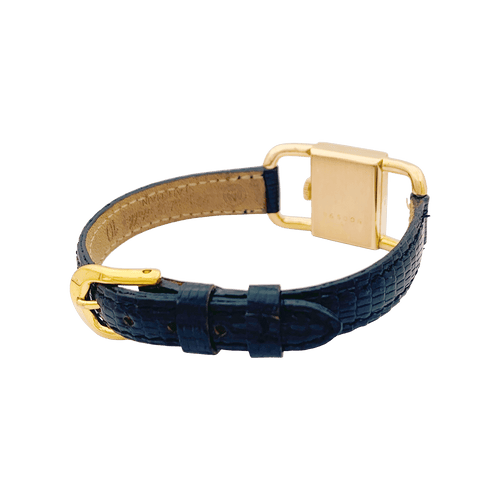 Montre Montre Jaeger-Lecoultre, "Etrier", or rose, cuir. 58 Facettes 34348