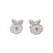 Boucles d'oreilles Boucles d'oreilles Puces Or blanc Diamant 58 Facettes 3641115CN