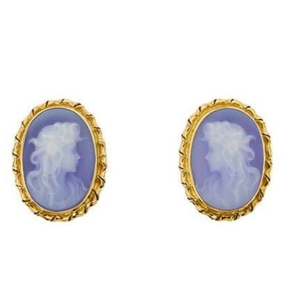 Boucles d'oreilles camée 58 Facettes 36448