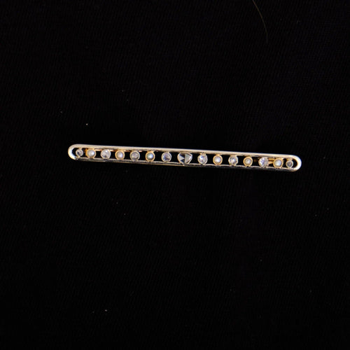 Broche Broche-Barrette 2 Ors & Diamants 58 Facettes