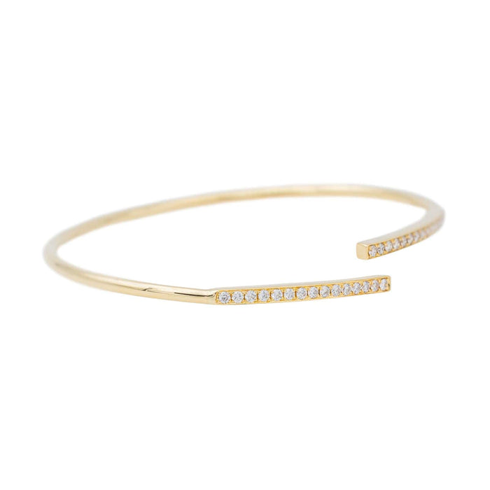 Bracelet Bracelet Jonc Or jaune Diamant 58 Facettes 2973883CN