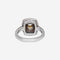 Bague Bague en diamant coussin VS2 jaune fantaisie de 2,02 carats HRD 58 Facettes 22609R
