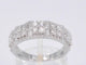 Bague 54 Bague en or blanc avec diamants 58 Facettes 2040