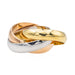 Bague 56 Cartier Bague Trinity Or jaune 58 Facettes 3319597CN