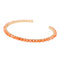 Bracelet Ginette NY Bracelet Jonc Maria Or rose Corail 58 Facettes 2656008CN