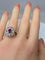 Bague 51 Bague ovale rubis & diamants 58 Facettes AB75