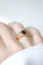 Bague 54 Bague Ancienne Bandeau or jaune, Rubis 1,70 Cts et Diamants 58 Facettes